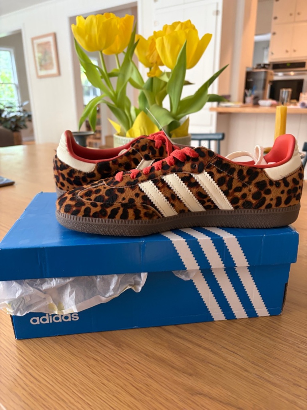Nwt- Adidas Samba Cheetah